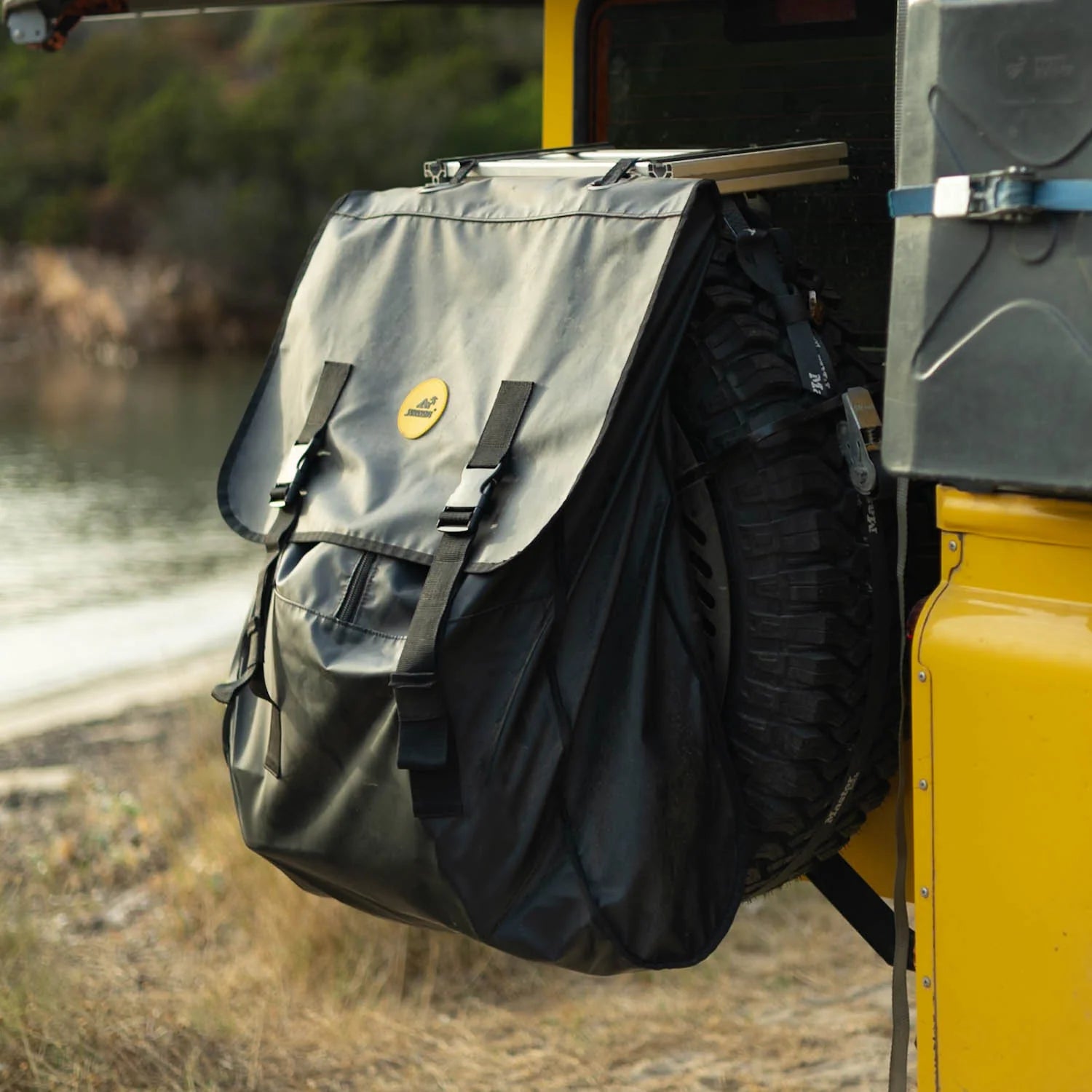 Reserverad Rucksack – Heckträgersystem Anbauteile von XBULL, ohne Montage , MAN TGE,Sprinter 906,Sprinter 907,VW Crafter – XBULL Offroad Eisenach – Bild 2