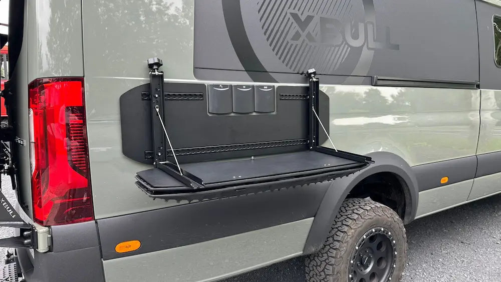 Sandblechhalter – Exterieur von XBULL, ohne Montage , MAN TGE,Sprinter 906,Sprinter 907,VW Crafter – XBULL Offroad Eisenach – Bild 3