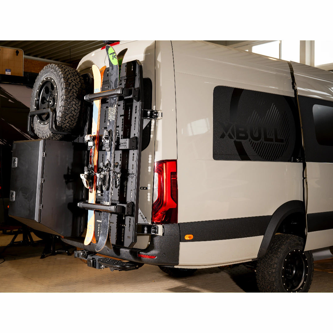 Skiträger – Heckträgersystem Anbauteile von XBULL, ohne Montage , MAN TGE,Sprinter 906,Sprinter 907,VW Crafter – XBULL Offroad Eisenach – Bild 2