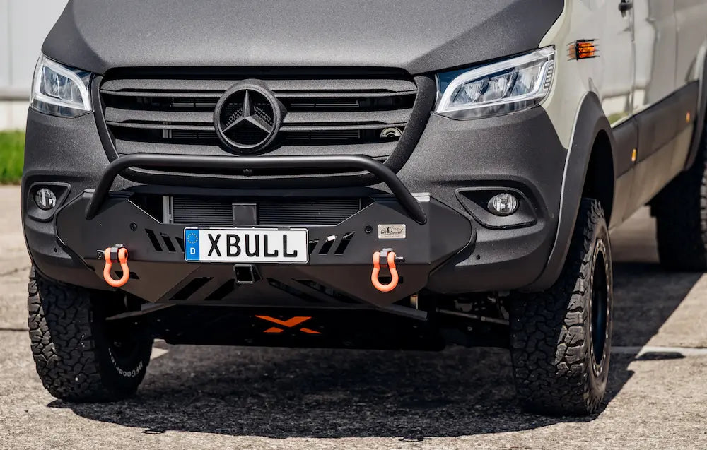 XBULL Windenträger – Exterieur von XBULL, ohne Montage Ohne TÜV Eintragung, Sprinter 906,Sprinter 907 – XBULL Offroad Eisenach – Bild 3