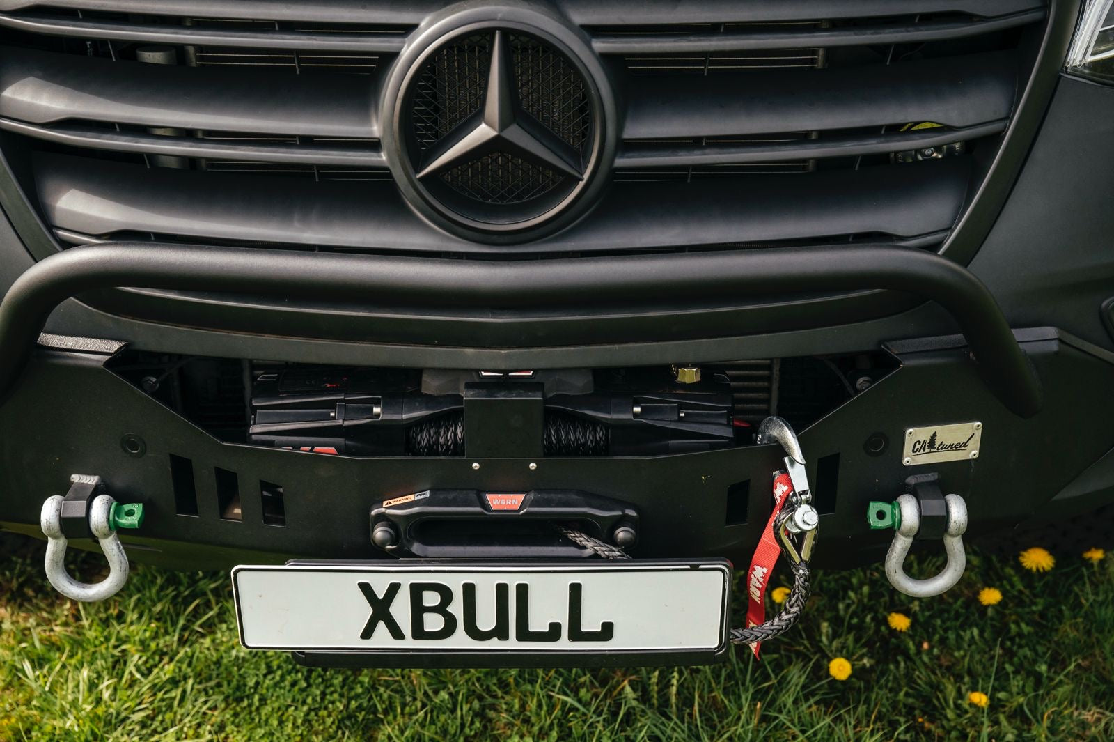 XBULL Windenträger – Exterieur von XBULL, mit Montage + Seilwinde (2944.00 €) Ohne TÜV Eintragung, Sprinter 906,Sprinter 907 – XBULL Offroad Eisenach – Bild 7