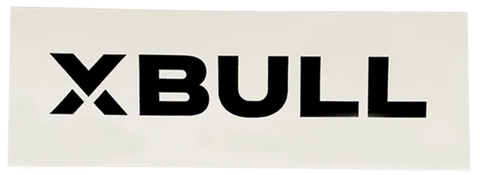Xbull Schriftzug Sticker