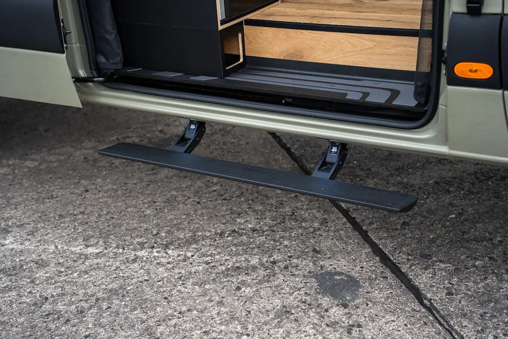 Trittstufe Schiebetür