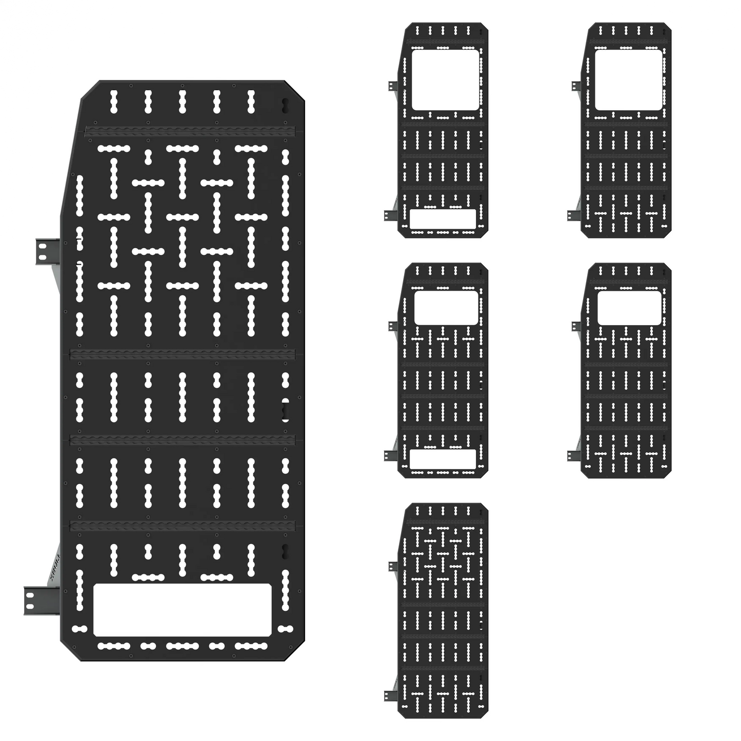 Heckträger Crafter/MAN links – Heckträgersystem Grundträger von XBULL, ohne Montage ohne Fensterausschnitt, MAN TGE,VW Crafter – XBULL Offroad Eisenach – Bild 1