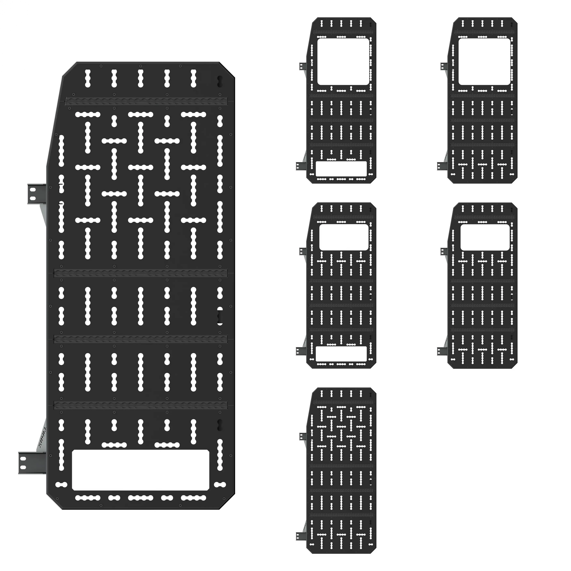 Heckträger Crafter/MAN links – Heckträgersystem Grundträger von XBULL, ohne Montage ohne Fensterausschnitt, MAN TGE,VW Crafter – XBULL Offroad Eisenach – Bild 1