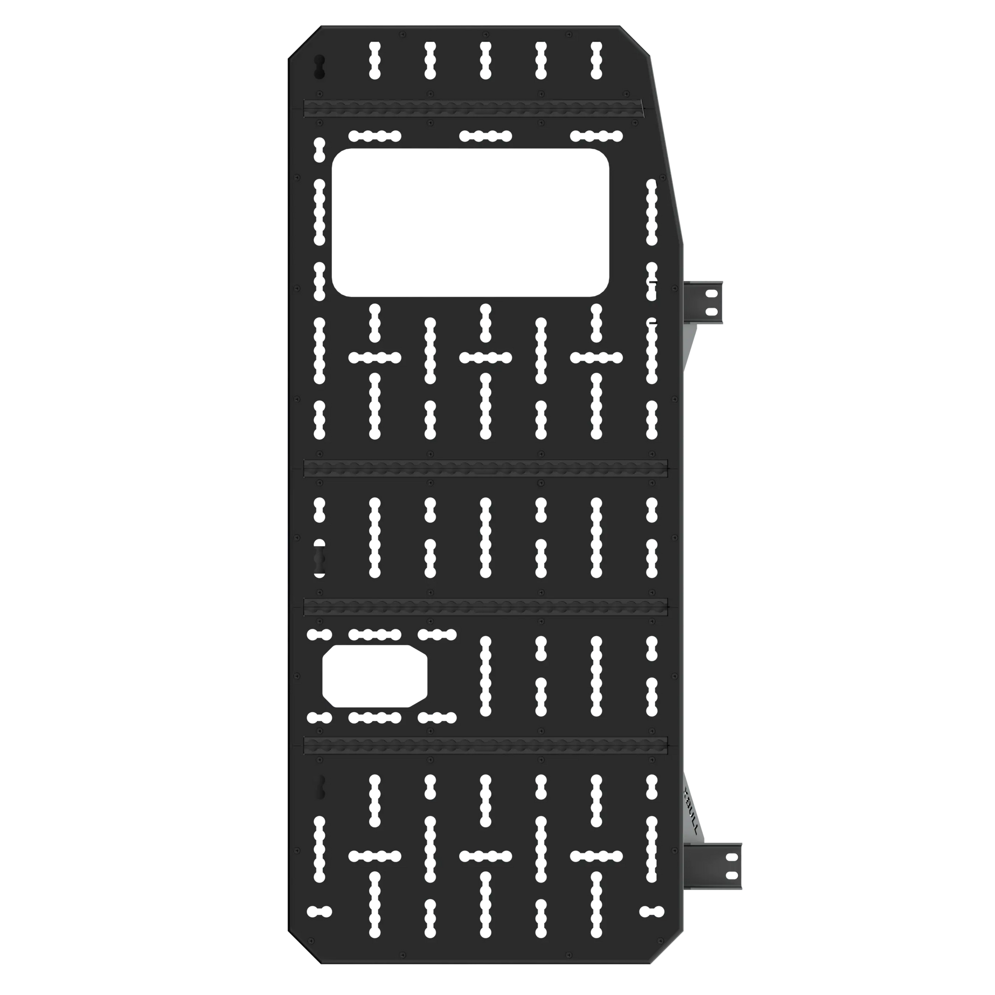 Heckträger Crafter/MAN rechts – Heckträgersystem Grundträger von XBULL, ohne Montage Fensterausschnitt 500x300, MAN TGE,VW Crafter – XBULL Offroad Eisenach – Bild 6