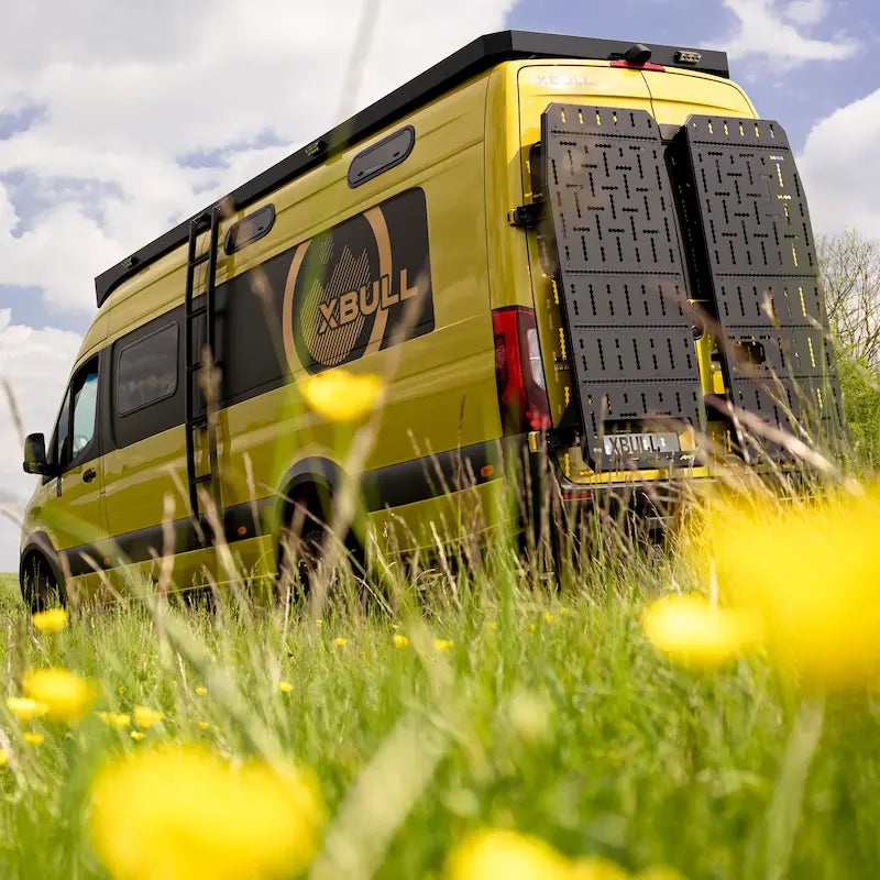 Heckträger Crafter/MAN rechts – Heckträgersystem Grundträger von XBULL, ohne Montage ohne Fensterausschnitt, MAN TGE,VW Crafter – XBULL Offroad Eisenach – Bild 3