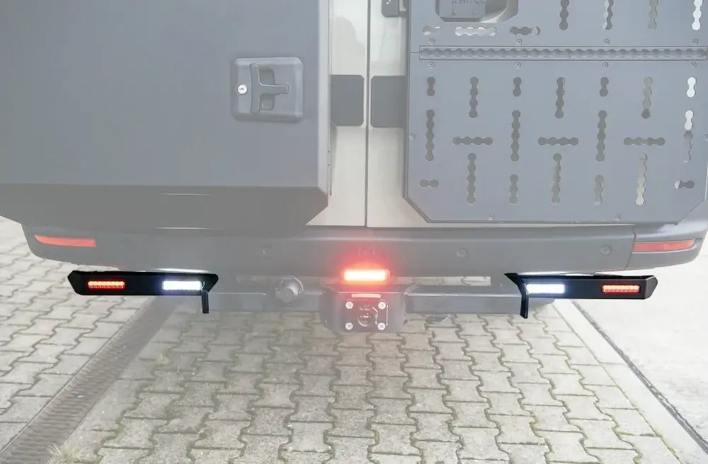 Rücklicht-Wiederholung 906 – Heckträgersystem Anbauteile von XBULL, ohne Montage, Sprinter 906 – XBULL Offroad Eisenach