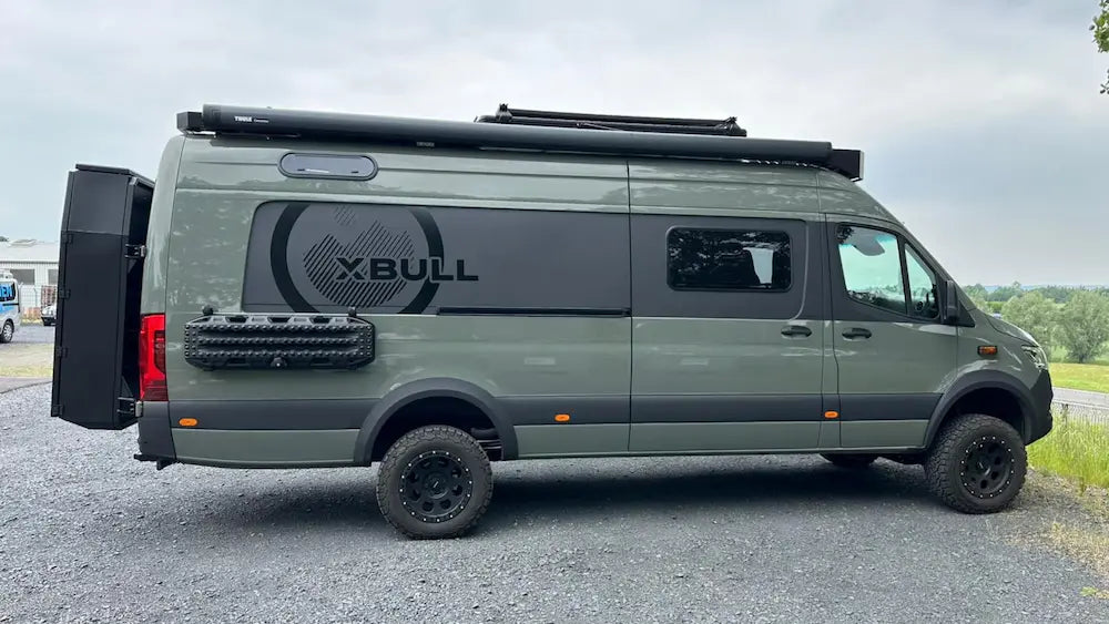 Sandblechhalter – Exterieur von XBULL, ohne Montage , MAN TGE,Sprinter 906,Sprinter 907,VW Crafter – XBULL Offroad Eisenach – Bild 4