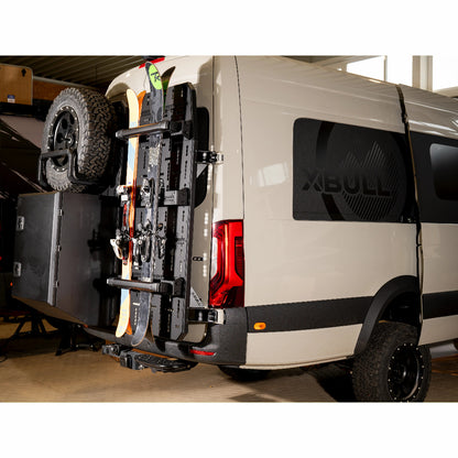 Skiträger – Heckträgersystem Anbauteile von XBULL, ohne Montage , MAN TGE,Sprinter 906,Sprinter 907,VW Crafter – XBULL Offroad Eisenach – Bild 2