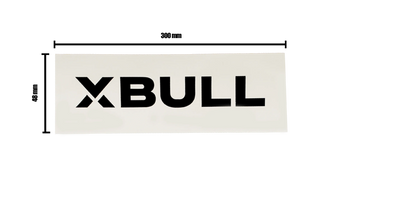 Xbull Schriftzug Sticker – von XBULL, ohne Montage Groß, MAN TGE,Sprinter 906,Sprinter 907,VW Crafter – XBULL Offroad Eisenach – Bild 4